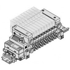 SMC solenoid valve 4 & 5 Port VQ VV5Q11-SB, Base Mounted Manifold for EX510 Gateway Type Serial Transmission System